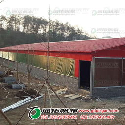 供应配额养殖场帆布卷帘 非织造布在现代农渔业中的应用